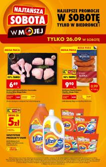 Okładka gazetki Biedronka