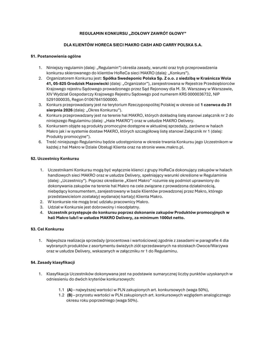 Gazetka – strona 1